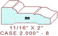 Door/Window Casing 2" - 8