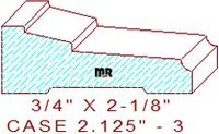 Door/Window Casing 2-1/8" - 3 Door/Window Casing 2-1/8" - 3
