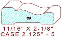Door/Window Casing 2-1/8" - 5 Door/Window Casing 2-1/8" - 5