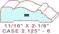 Door/Window Casing 2-1/8" - 6 Door/Window Casing 2-1/8" - 6