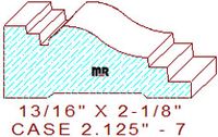 Door/Window Casing 2-1/8" - 7 Door/Window Casing 2-1/8" - 7