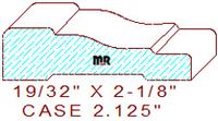 Door/Window Casing 2-1/8" Door/Window Casing 2-1/8"