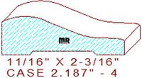 Door/Window Casing 2-3/16" - 4