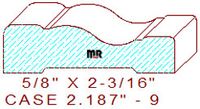 Door/Window Casing 2-3/16" - 9