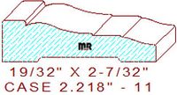 Door/Window Casing 2-7/32" - 11