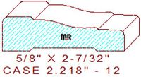 Door/Window Casing 2-7/32" - 12 Door/Window Casing 2-7/32" - 12