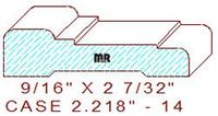 Door/Window Casing 2-7/32" - 14 Door/Window Casing 2-7/32" - 14