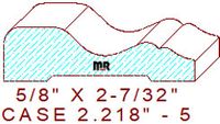 Door/Window Casing 2-7/32" - 5