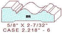 Door/Window Casing 2-7/32" - 6
