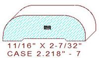 Door/Window Casing 2-7/32" - 7 Door/Window Casing 2-7/32" - 7