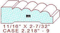 Door/Window Casing 2-7/32 - 9