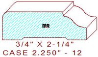 Door/Window Casing 2-1/4" - 12