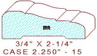 Door/Window Casing 2-1/4" - 15 Door/Window Casing 2-1/4" - 15