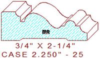 Door/Window Casing 2-1/4" - 25