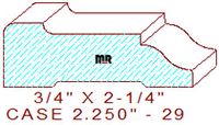 Door/Window Casing 2-1/4" - 29