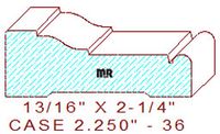 Door/Window Casing 2-1/4" - 36 Door/Window Casing 2-1/4" - 36