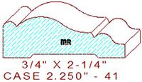 Door/Window Casing 2-1/4" - 41