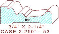 Door/Window Casing 2-1/4" - 53