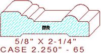 Door/Window Casing 2-1/4" - 65 Door/Window Casing 2-1/4" - 65