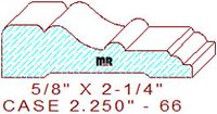 Door/Window Casing 2-1/4" - 66 Door/Window Casing 2-1/4" - 66
