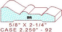Door/Window Casing 2-1/4" - 92 Door/Window Casing 2-1/4" - 92