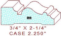 Door/Window Casing 2-1/4" Door/Window Casing 2-1/4"