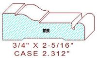 Door/Window Casing 2-5/16" Door/Window Casing 2-5/16"