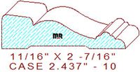 Door/Window Casing 2-7/16" - 10