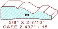 Door/Window Casing 2-7/16" - 15