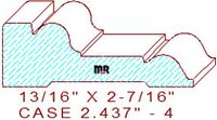 Door/Window Casing 2-7/16" - 4