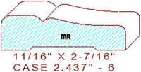 Door/Window Casing 2-7/16" - 6