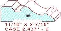 Door/Window Casing 2-7/16" - 9