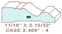 Door/Window Casing 2-15/32" - 4