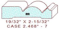 Door/Window Casing 2-15/32" - 7 Door/Window Casing 2-15/32" - 7