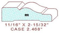 Door/Window Casing 2-15/32" Door/Window Casing 2-15/32"