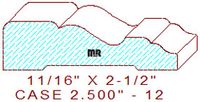 Door/Window Casing 2-1/2" - 12