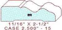 Door/Window Casing 2-1/2" - 15