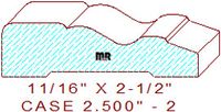 Door/Window Casing 2-1/2" - 2
