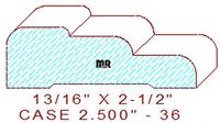 Door/Window Casing 2-1/2" - 36 Door/Window Casing 2-1/2" - 36