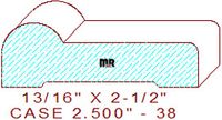 Door/Window Casing 2-1/2" - 38 Door/Window Casing 2-1/2" - 38