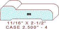 Door/Window Casing 2-1/2" - 4 Door/Window Casing 2-1/2" - 4