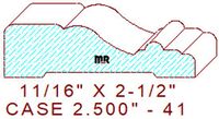 Door/Window Casing 2-1/2" - 41