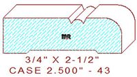 Door/Window Casing 2-1/2" - 43 Door/Window Casing 2-1/2" - 43