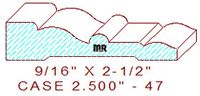 Door/Window Casing 2-1/2" - 47 Door/Window Casing 2-1/2" - 47