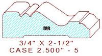 Door/Window Casing 2-1/2" - 5