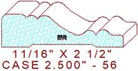 Door/Window Casing 2-1/2" - 56