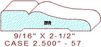 Door/Window Casing 2-1/2" - 57