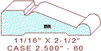 Door/Window Casing 2-1/2" - 60