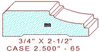 Door/Window Casing 2-1/2" - 65 Door/Window Casing 2-1/2" - 65