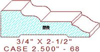 Door/Window Casing 2-1/2" - 68